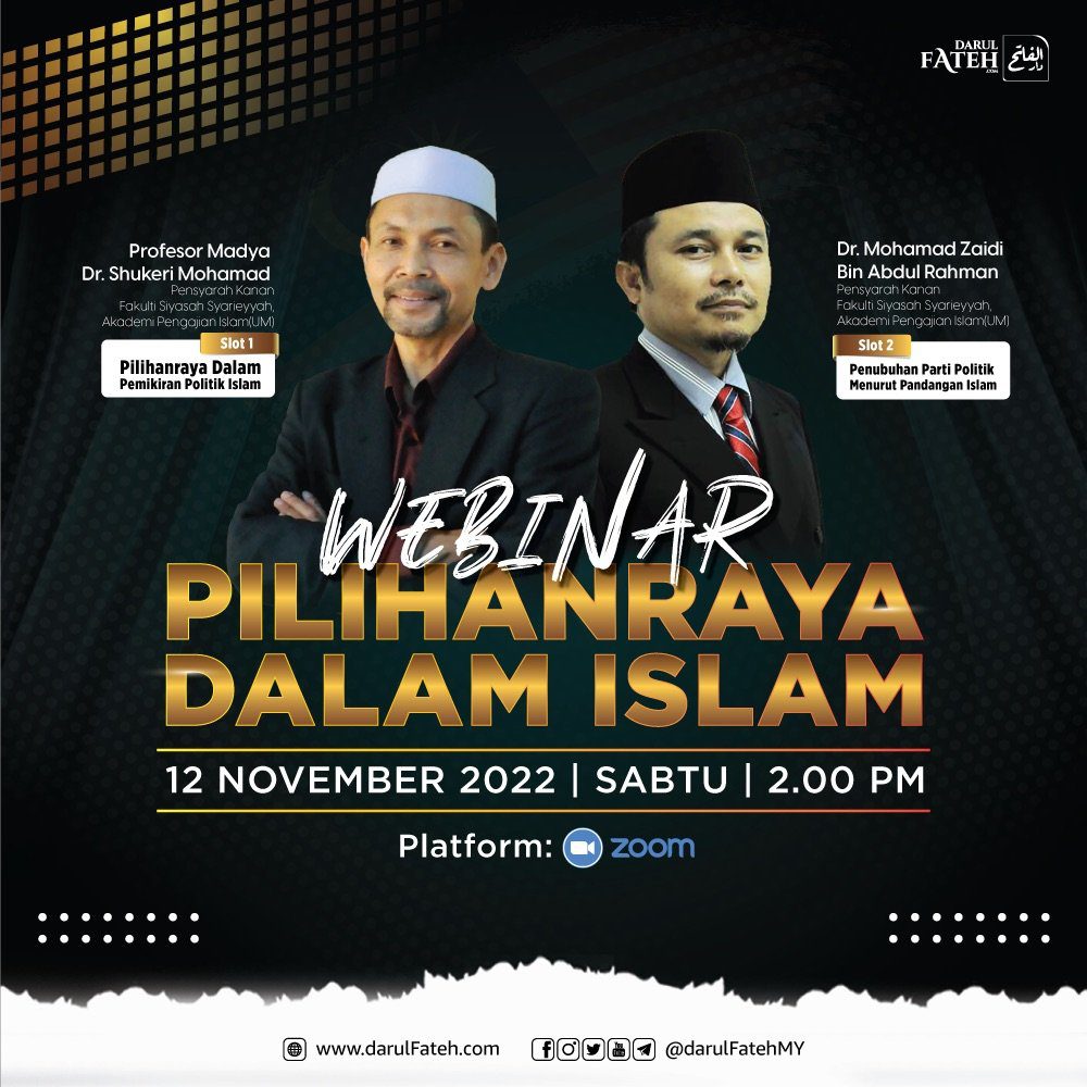 Webinar Pilihanraya Dalam Islam